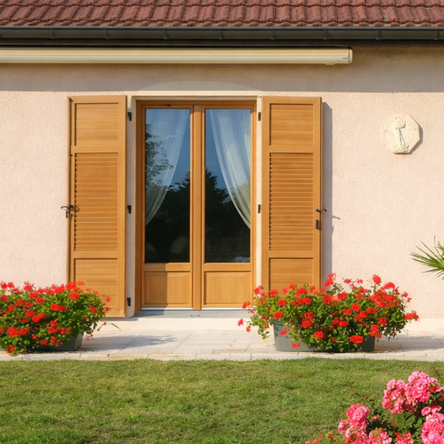 Portes-fenêtres battantes